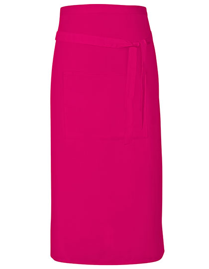 Terras Apron in Hot Pink (ca. Pantone 241c), Größe 90 x 80 cm