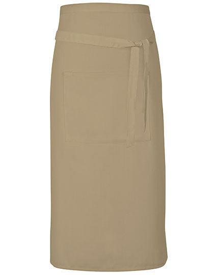 Terras Apron in Khaki (ca. Pantone 7503), Größe 90 x 80 cm