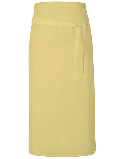 Terras Apron in Lemon (ca. Pantone 127), Größe 90 x 80 cm