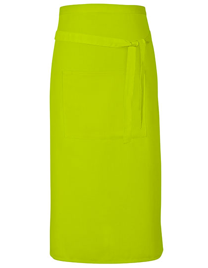 Terras Apron in Lime (ca. Pantone 382), Größe 90 x 80 cm