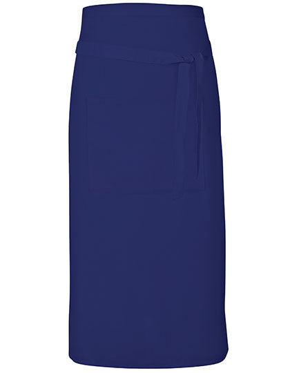 Terras Apron in Navy (ca. Pantone 2766), Größe 90 x 80 cm