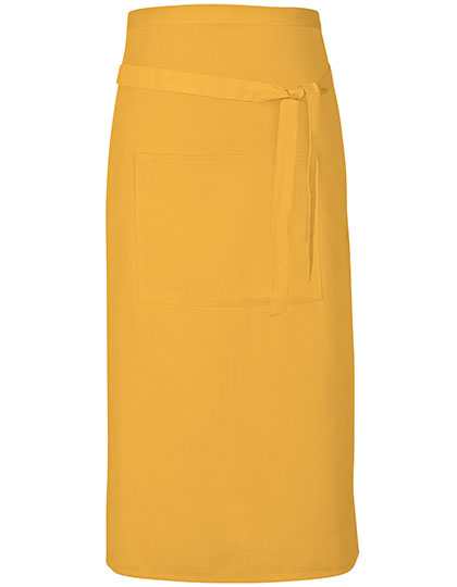 Terras Apron in Sunflower (ca. Pantone 136c), Größe 90 x 80 cm