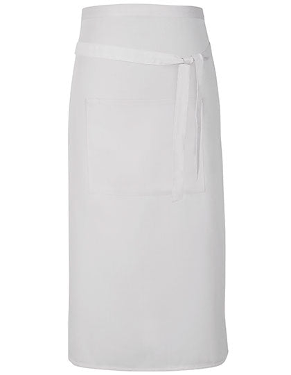 Terras Apron in White, Größe 90 x 80 cm