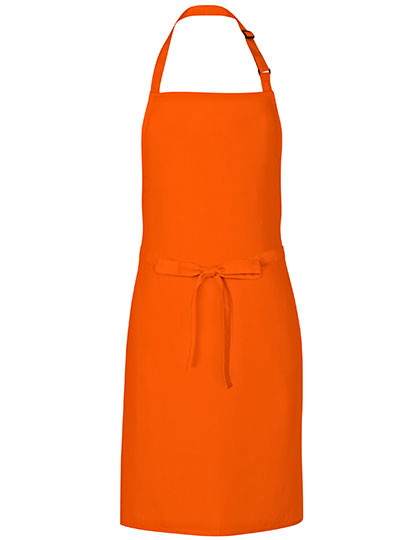 Multi Apron in Orange (ca. Pantone 1655), Größe 72 x 85 cm
