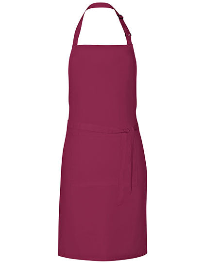 Grill Apron in Burgundy (ca. Pantone 216), Größe 72 x 85 cm