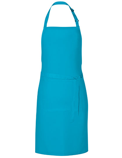 Grill Apron in Turquoise (ca. Pantone 312), Größe 72 x 85 cm