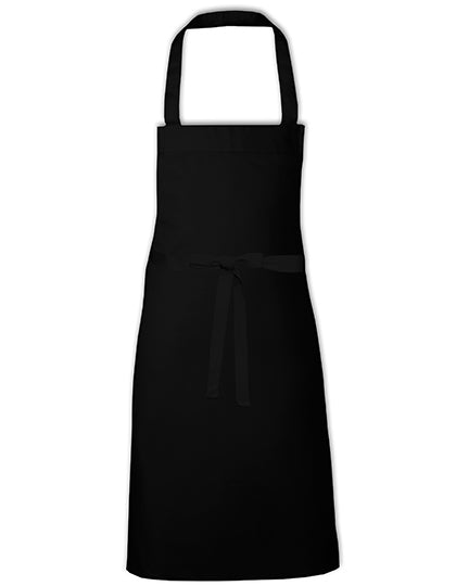 Barbecue Apron - EU Production in Black, Größe 73 x 80 cm