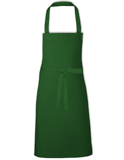 Barbecue Apron - EU Production in Bottle Green, Größe 73 x 80 cm