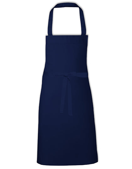 Barbecue Apron - EU Production in Navy, Größe 73 x 80 cm