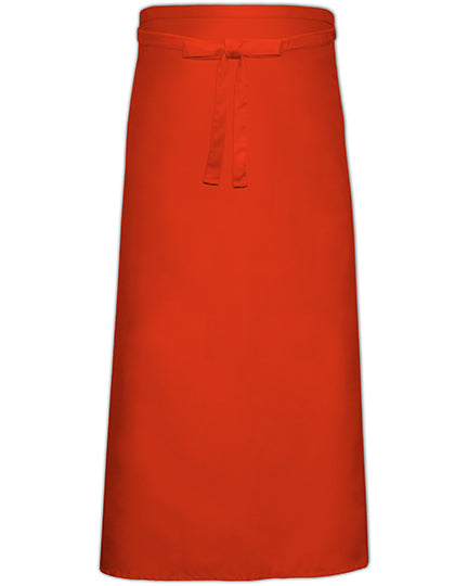 Bistro Apron - EU Production in Red, Größe 100 x 100 cm