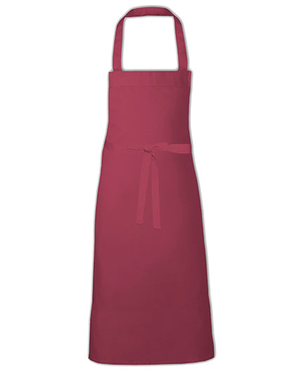 Barbecue Apron XB - EU Production in Burgundy (ca. Pantone 216), Größe 90 x 90 cm