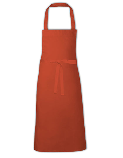 Barbecue Apron XB - EU Production in Orange (ca. Pantone 1655), Größe 90 x 90 cm