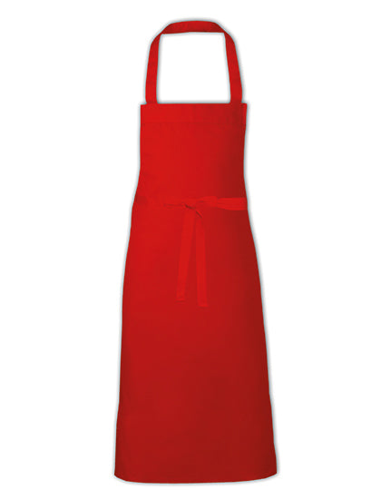 Barbecue Apron XB - EU Production in Red (ca. Pantone 200), Größe 90 x 90 cm