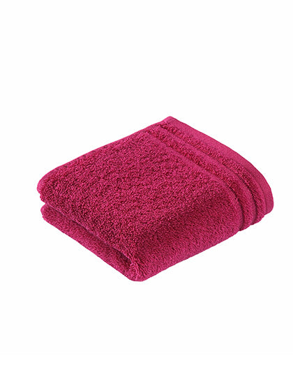 Calypso Feeling Gästetuch in Cranberry, Größe 30 x 50 cm