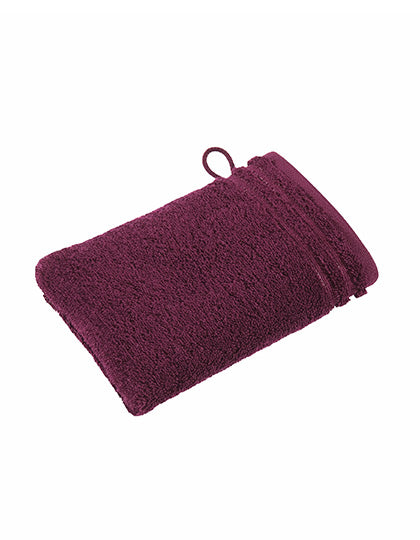 Calypso Feeling Waschhandschuh in Grape, Größe 22 x 16 cm