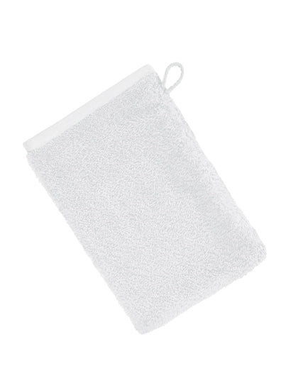 New Generation Waschhandschuh in White, Größe 22 x 16 cm