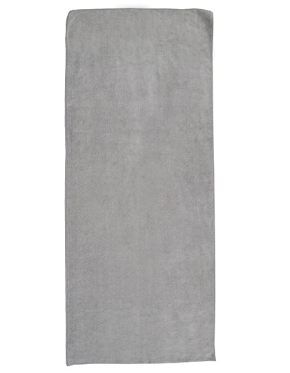 Yoga-Sporthandtuch in Grey, Größe 175 x 65 cm