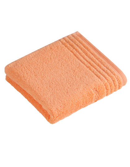 Vienna Style Supersoft Handtuch in Apricot, Größe 50 x 100 cm