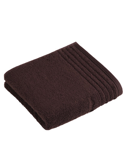 Vienna Style Supersoft Handtuch in Darkbrown, Größe 50 x 100 cm