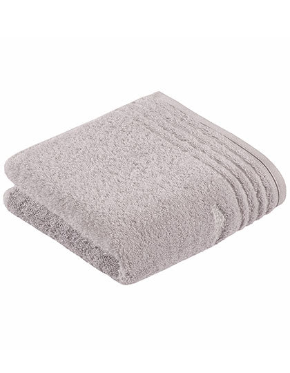 Vienna Style Supersoft Handtuch in Light Grey, Größe 50 x 100 cm