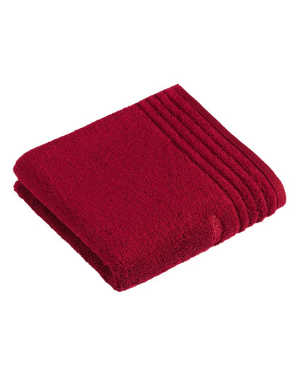 Vienna Style Supersoft Handtuch in Ruby, Größe 50 x 100 cm