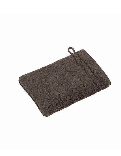 Vienna Style Supersoft Waschhandschuh in Slate Grey, Größe 22 x 16 cm