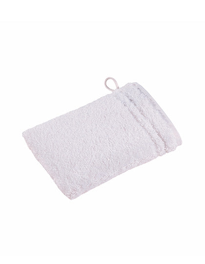 Vienna Style Supersoft Waschhandschuh in White, Größe 22 x 16 cm