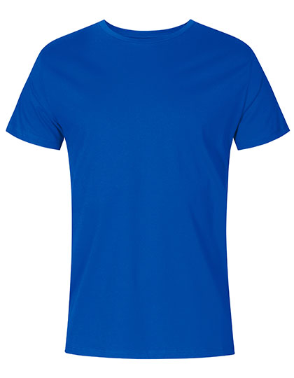 Men´s Roundneck T-Shirt in Azur Blue, Größe 3XL