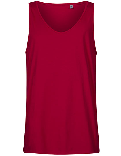 Men´s Roundneck Tanktop in Berry, Größe 3XL