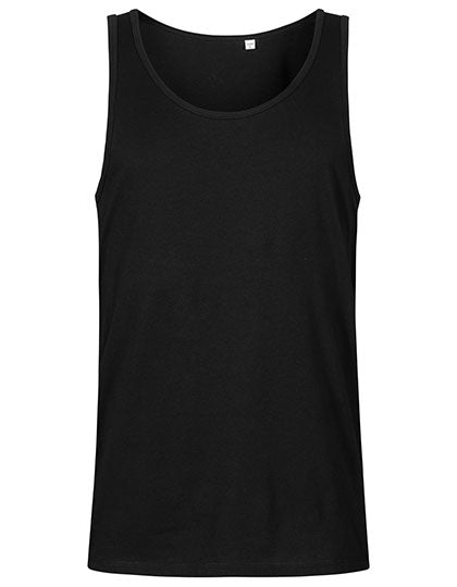 Men´s Roundneck Tanktop in Black, Größe 3XL