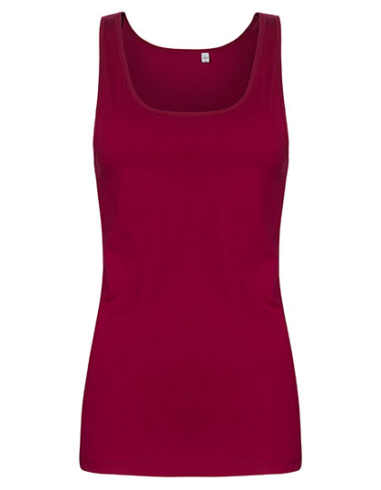 Women´s Roundneck Tanktop in Berry, Größe 3XL