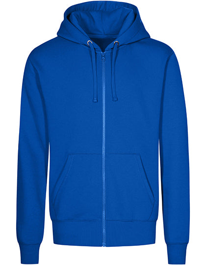Men´s Hoody Jacket in Azur Blue, Größe 5XL
