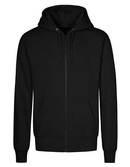 Men´s Hoody Jacket in Black, Größe 5XL