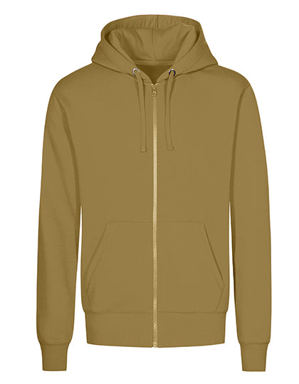 Men´s Hoody Jacket in Olive, Größe 5XL