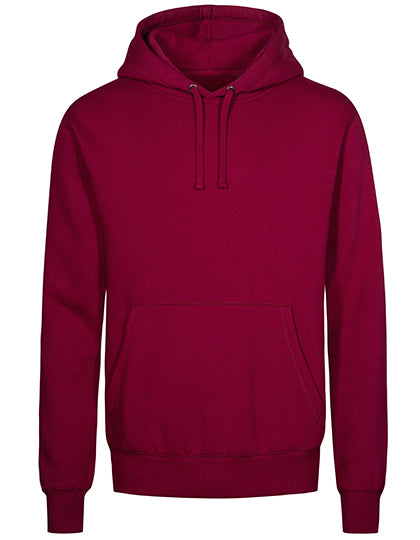 Men´s Hoody Sweater in Berry, Größe 5XL