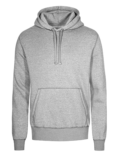 Men´s Hoody Sweater in Heather Grey, Größe 5XL