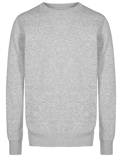 Men´s Sweater in Heather Grey, Größe 3XL