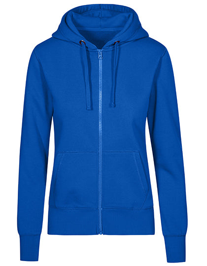 Women´s Hoody Jacket in Azur Blue, Größe 3XL