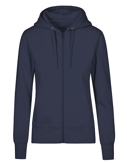 Women´s Hoody Jacket in Navy, Größe 3XL