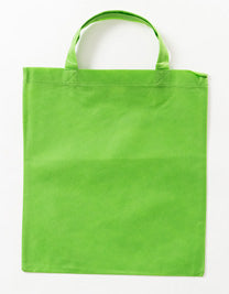 PP Shopper Bag Short Handles in Light Green (ca. Pantone 360U-HKS 66), Größe approx. 38 x 42 cm