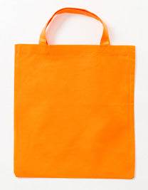 PP Shopper Bag Short Handles in Orange (ca. Pantone 021U-HKS 8-10), Größe approx. 38 x 42 cm