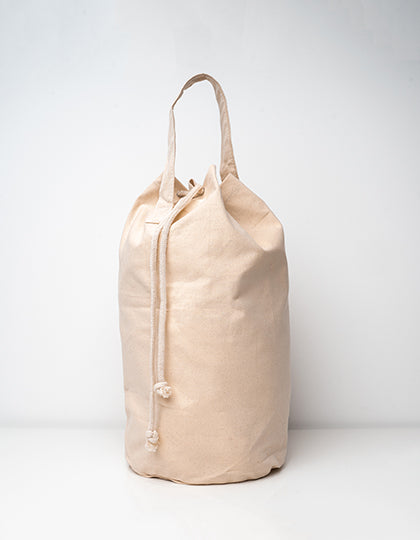 Canvas Duffle Bag in Natural, Größe approx. 28 x 52 cm