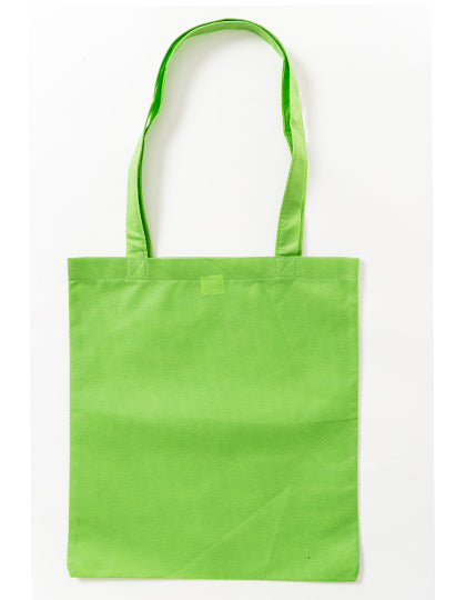 PP Shopper Bag Long Handles in Light Green (ca. Pantone 360U-HKS 66), Größe approx. 38 x 42 cm