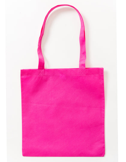 PP Shopper Bag Long Handles in Pink (ca. Pantone 226U-HKS 27), Größe approx. 38 x 42 cm