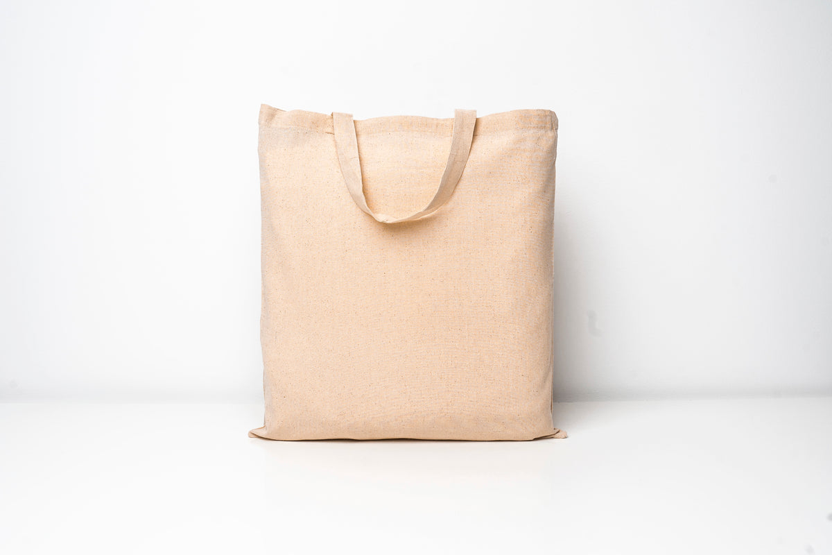 Classic Cotton Bag Natural Short Handles