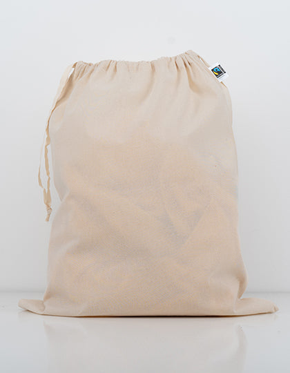 Large Fairtrade Cotton Stuff Bag in Natural, Größe 44 x 53 cm