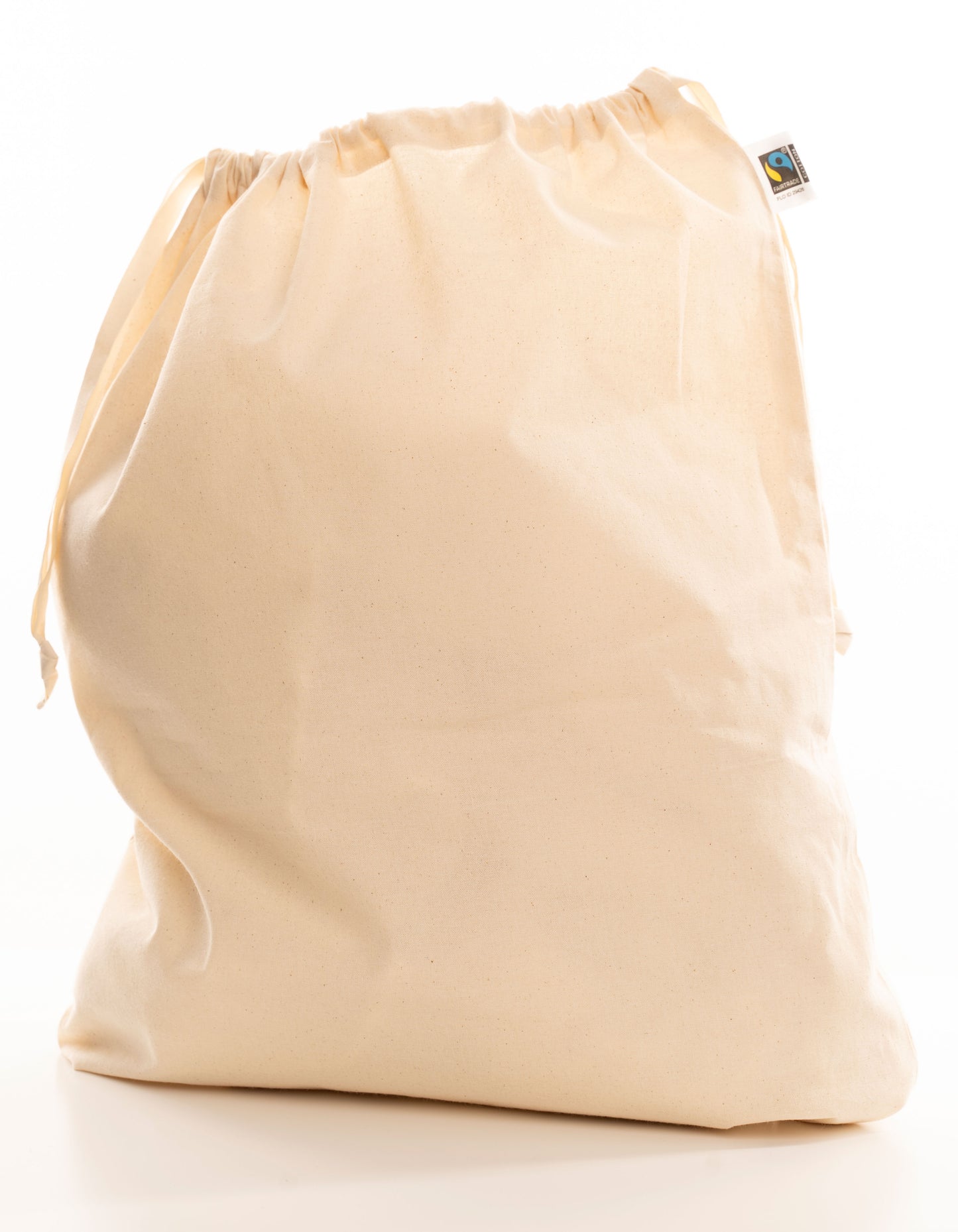 Small Fairtrade Cotton Stuff Bag in Natural, Größe 30 x 40 cm