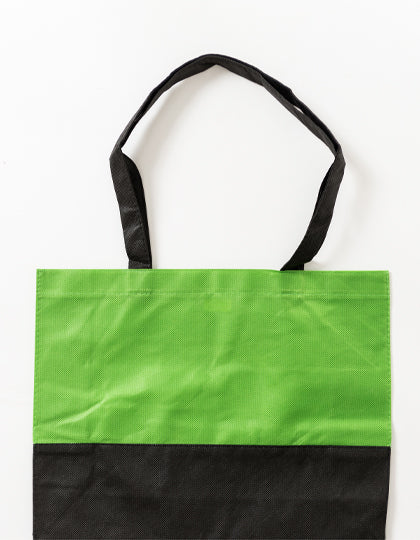 PP Shopper Bag DUO in Light Green, Größe approx. 38 x 29 x 10 cm