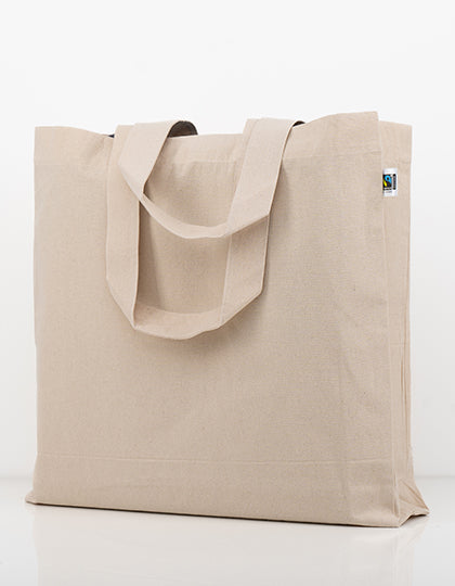 Fairtrade Cotton Oversized Bag in Natural, Größe 49 x 50 cm