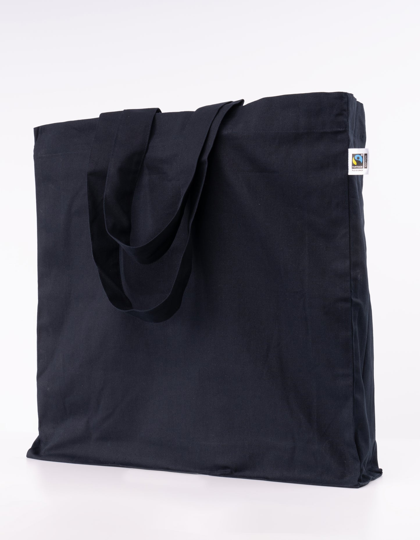 Fairtrade Cotton Oversized Bag in Navy (ca. Pantone 532C), Größe 49 x 50 cm